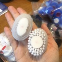 Oral-Shape Brush Sponge Applicators